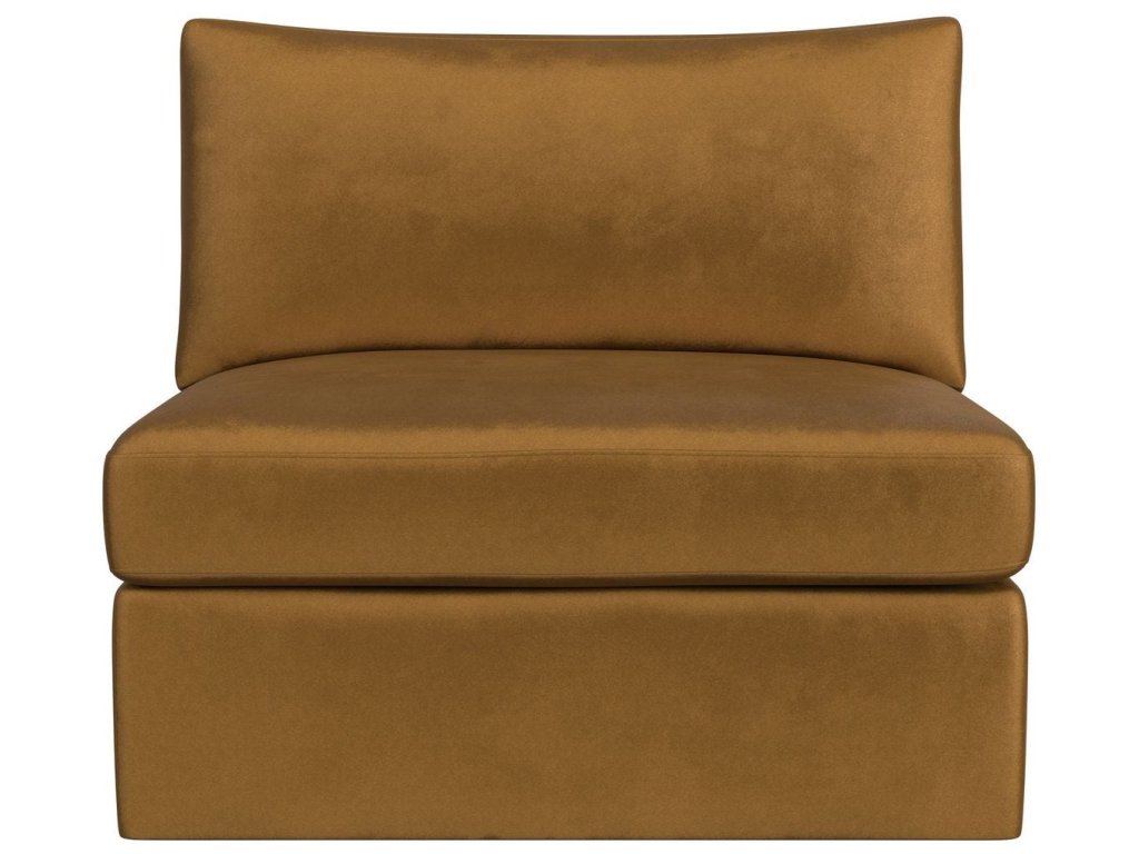Great Plains Sofa, Armless - Bliss Bronze - main image