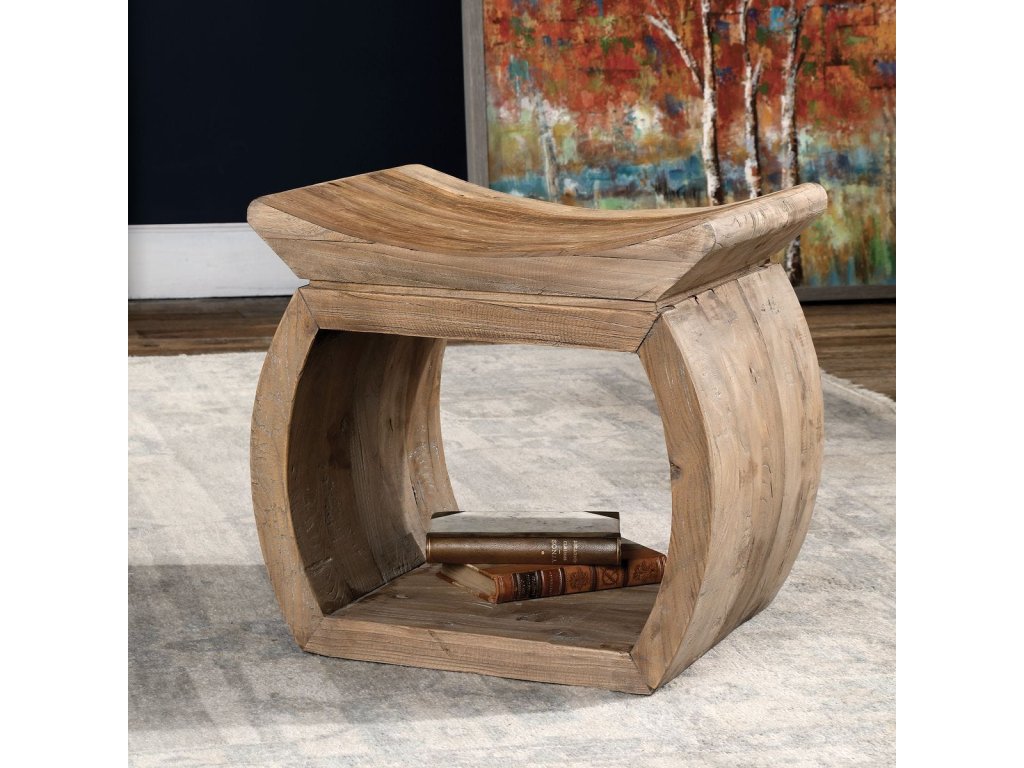 Connor Small Bench, Natural - image 1