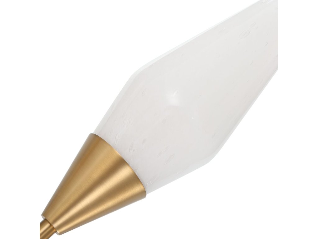 Agapanthus, 18 Lt Pendant - Brass - image 4