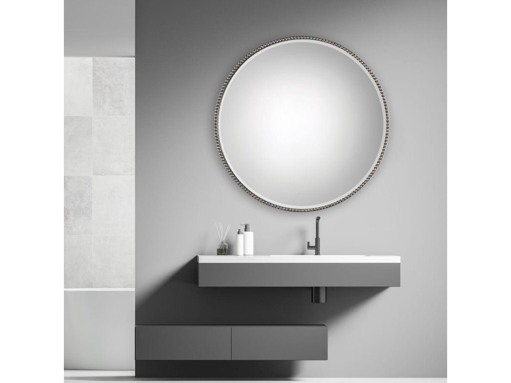 Stefania Round Mirror - image 1
