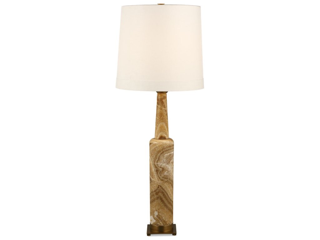 Statuesque Table Lamp - Latte Onyx - main image