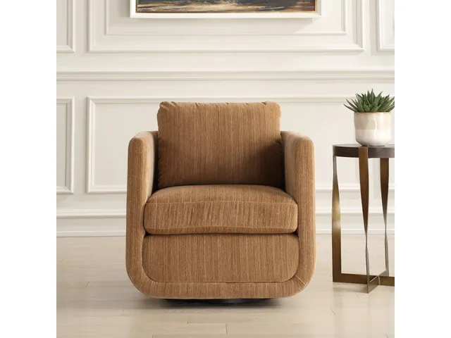 Abound Swivel Chair, Ginger