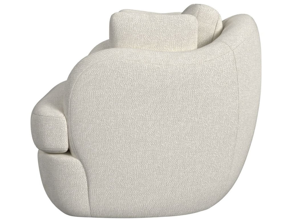 Scoop And A Half Swivel Chair - Field Snow - image 2