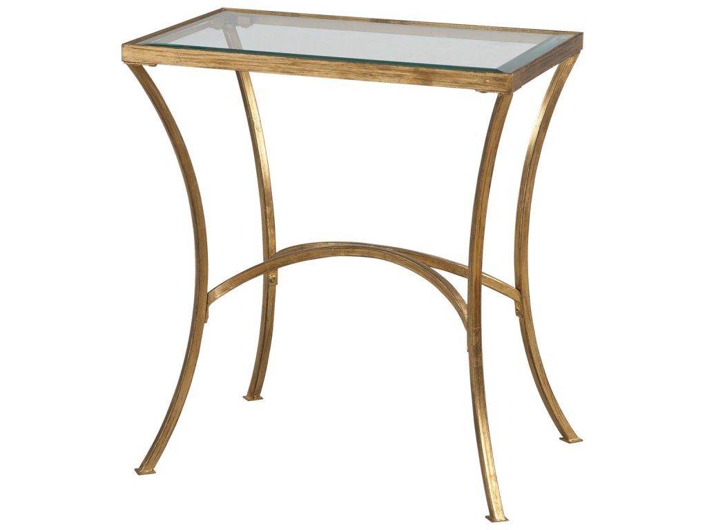 Alayna End Table, Gold - image 2