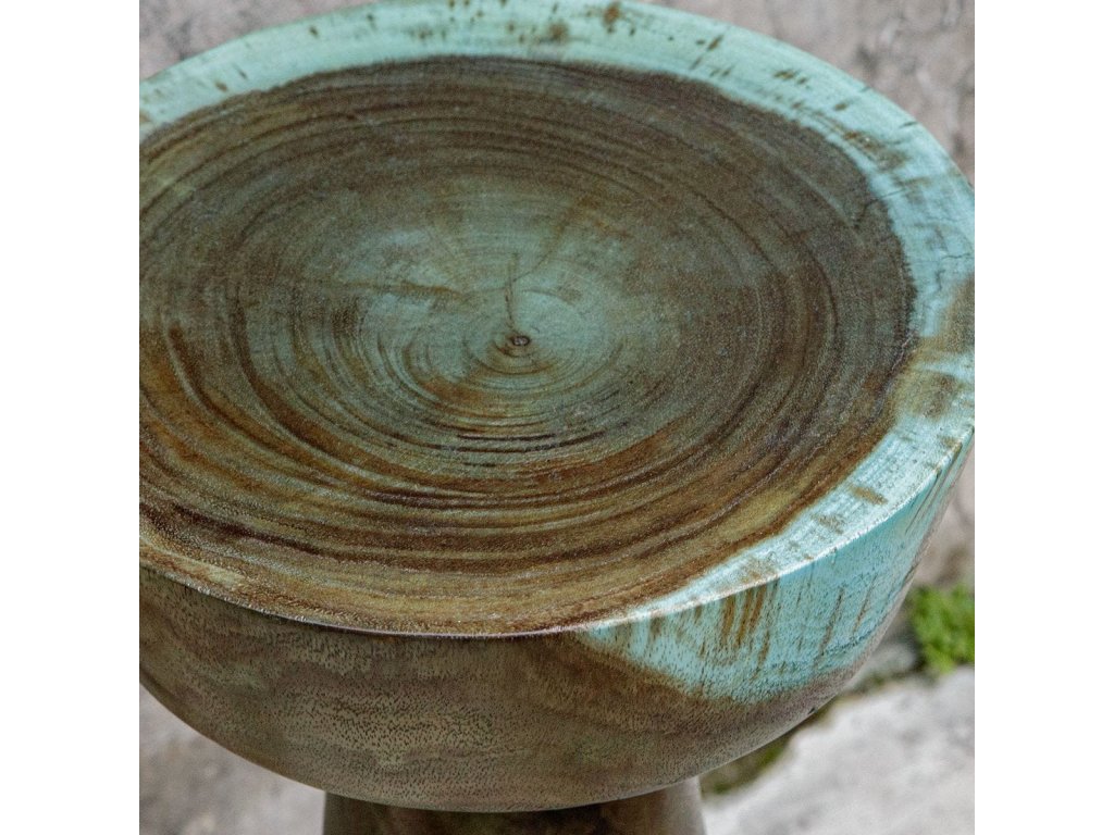 Mano Drink Table, Blue-Green - image 4