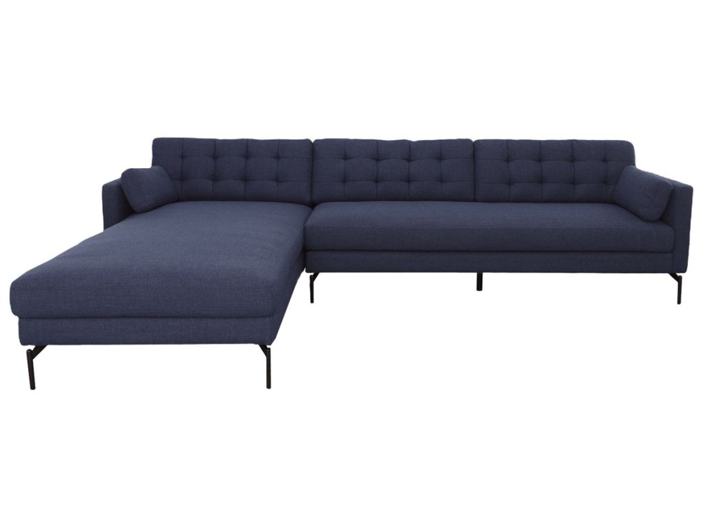 Ventura Chaise, Left Arm Facing - Blue - main image
