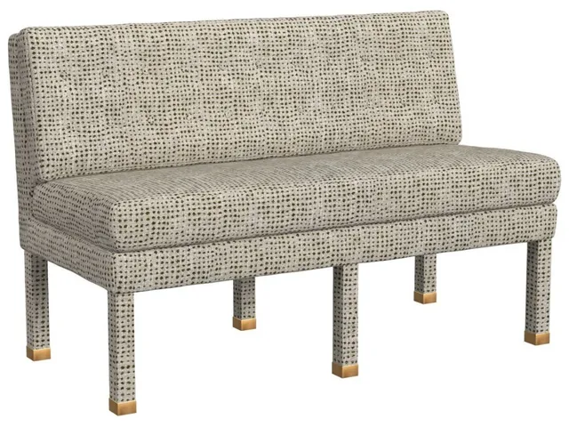 Approach The Bench Banquette, 52" - Dashing Olive - Alternative View