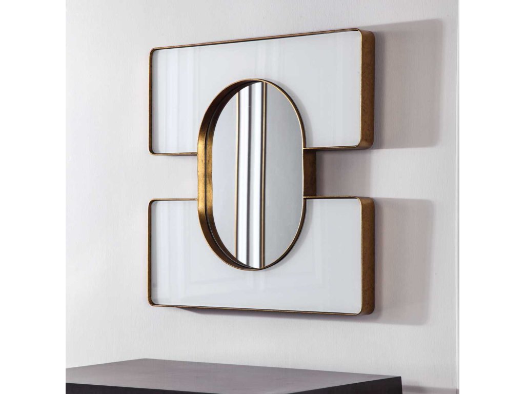 Embrace Square Mirror - 24X24 White - image 3