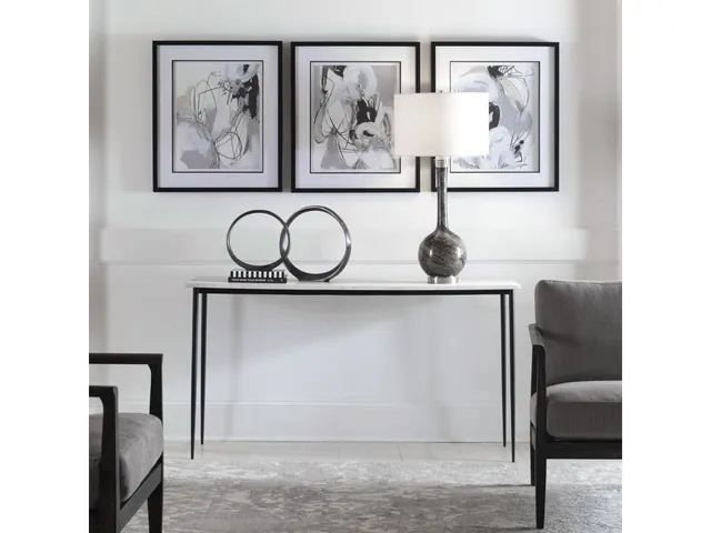 Nightfall Console Table, 2 Cartons