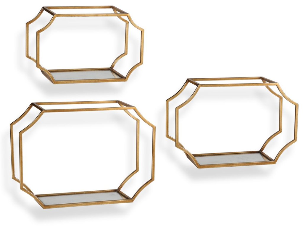 Lindee Wall Shelves, S/3 - main image