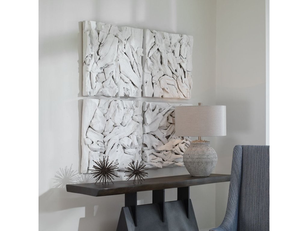 Rio Wood Wall Decor, Whitewashed - image 4