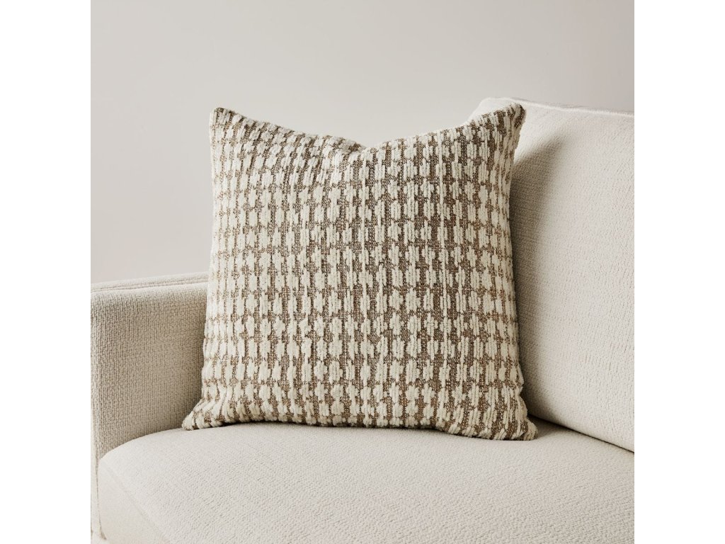 Cotton Patch Pillow - Snow - image 2