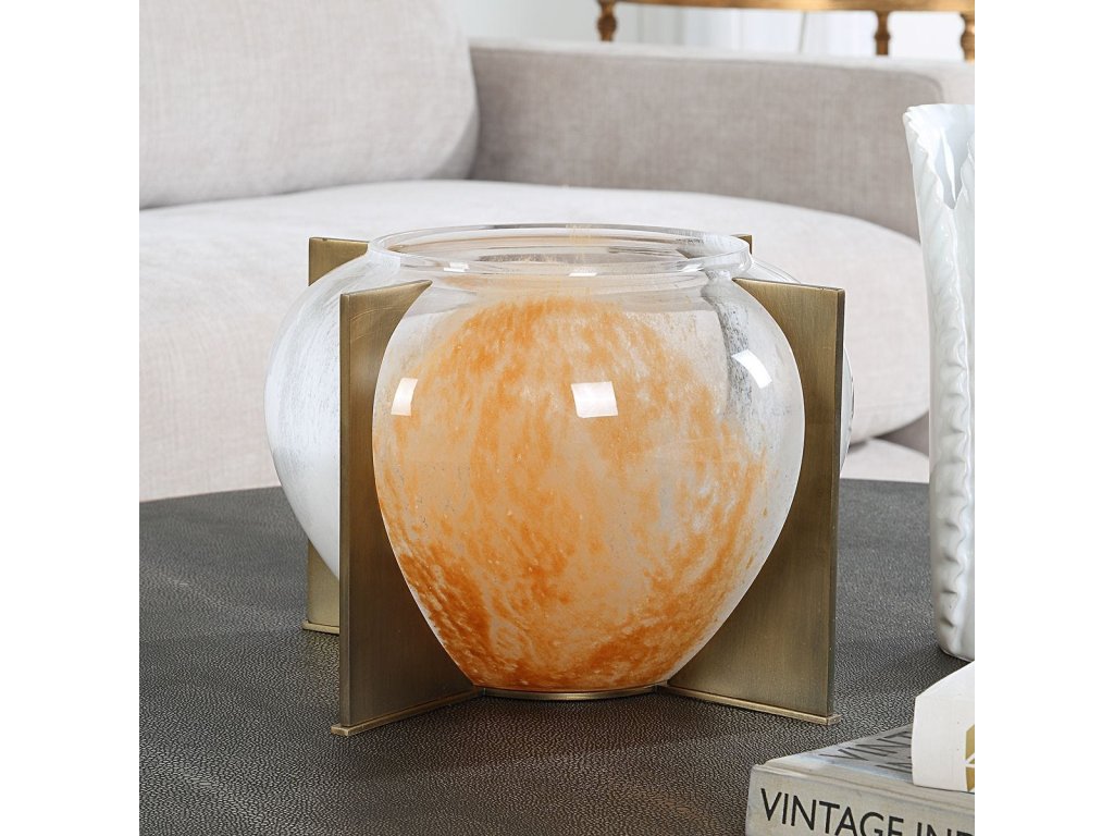Amber Swirl, Vase - image 2