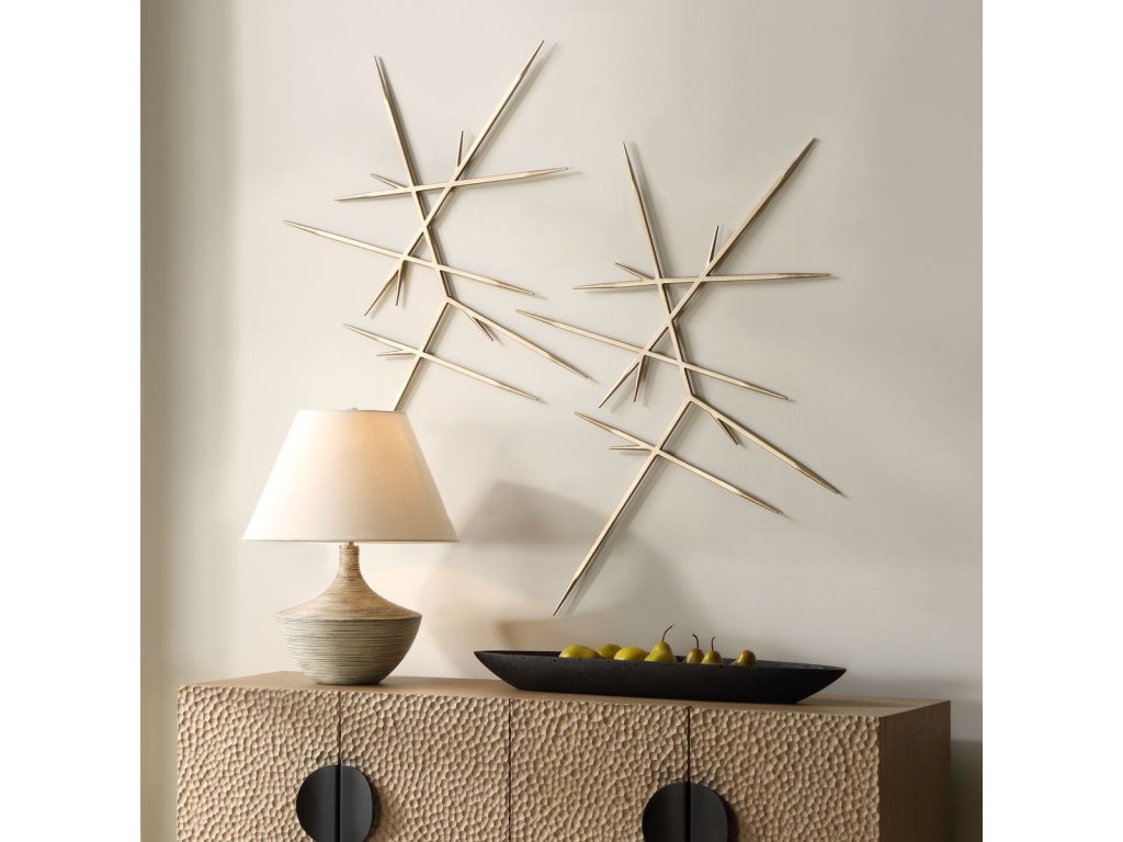 Fireworks Metal Wall Decor, S/2 - image 2