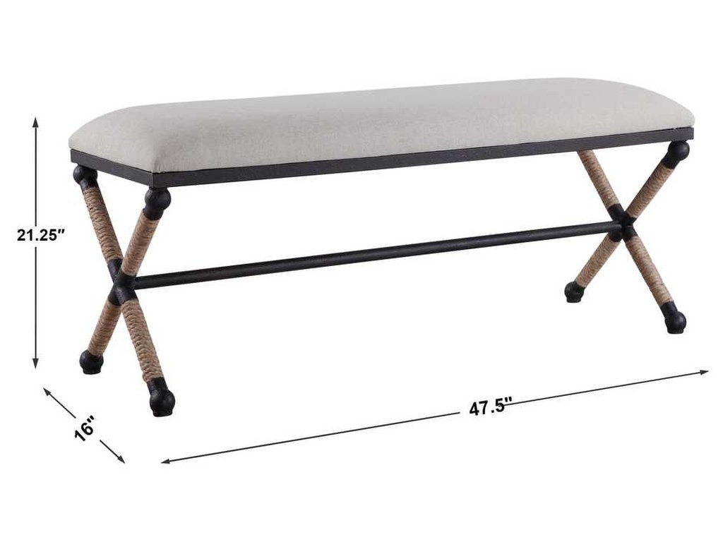 Firth Bench, Oatmeal - image 10