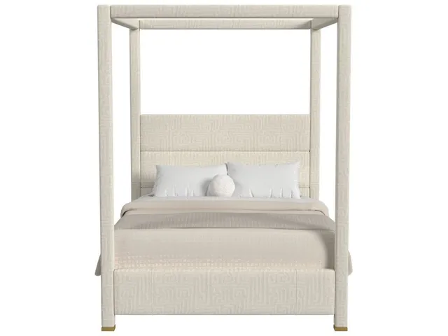 Hibernate Canopy Bed, Queen - Maze Oyster , 2 Cartons - Alternative View
