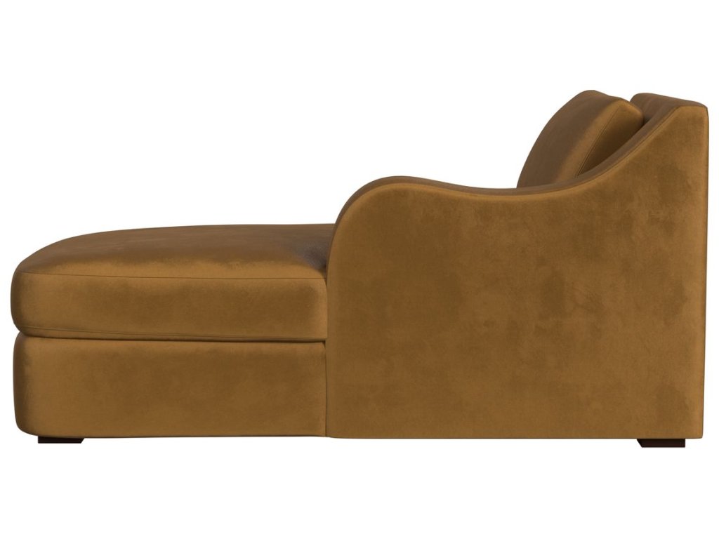 Big Wave Chaise, Right Arm Facing - Bliss Bronze - image 2
