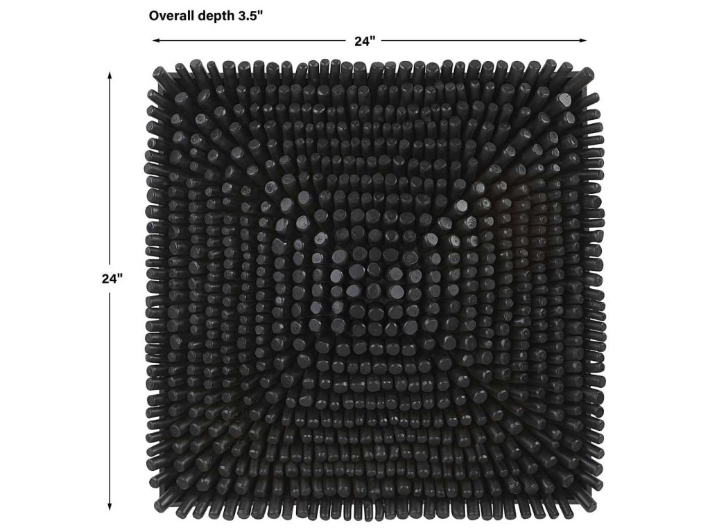 Portside Wood Wall Panel, Black - image 6