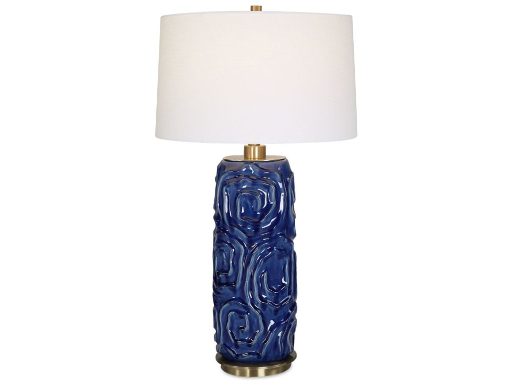 Zade Table Lamp, Blue - main image