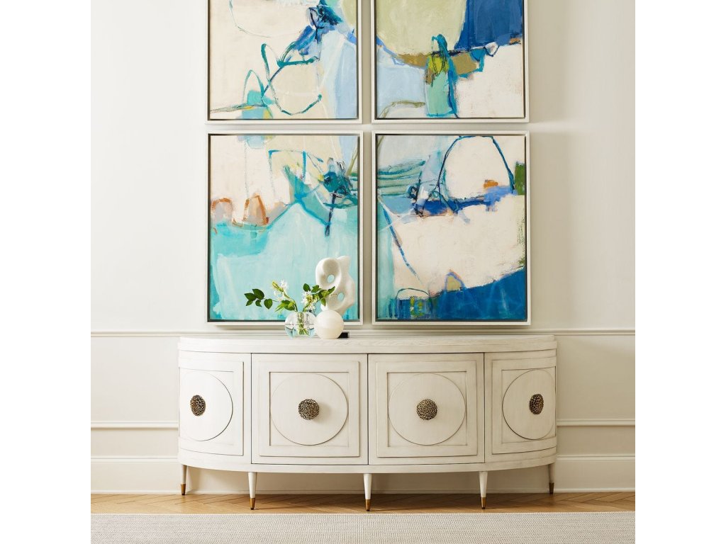 Paris 77 Inch Console Cabinet - White - image 4