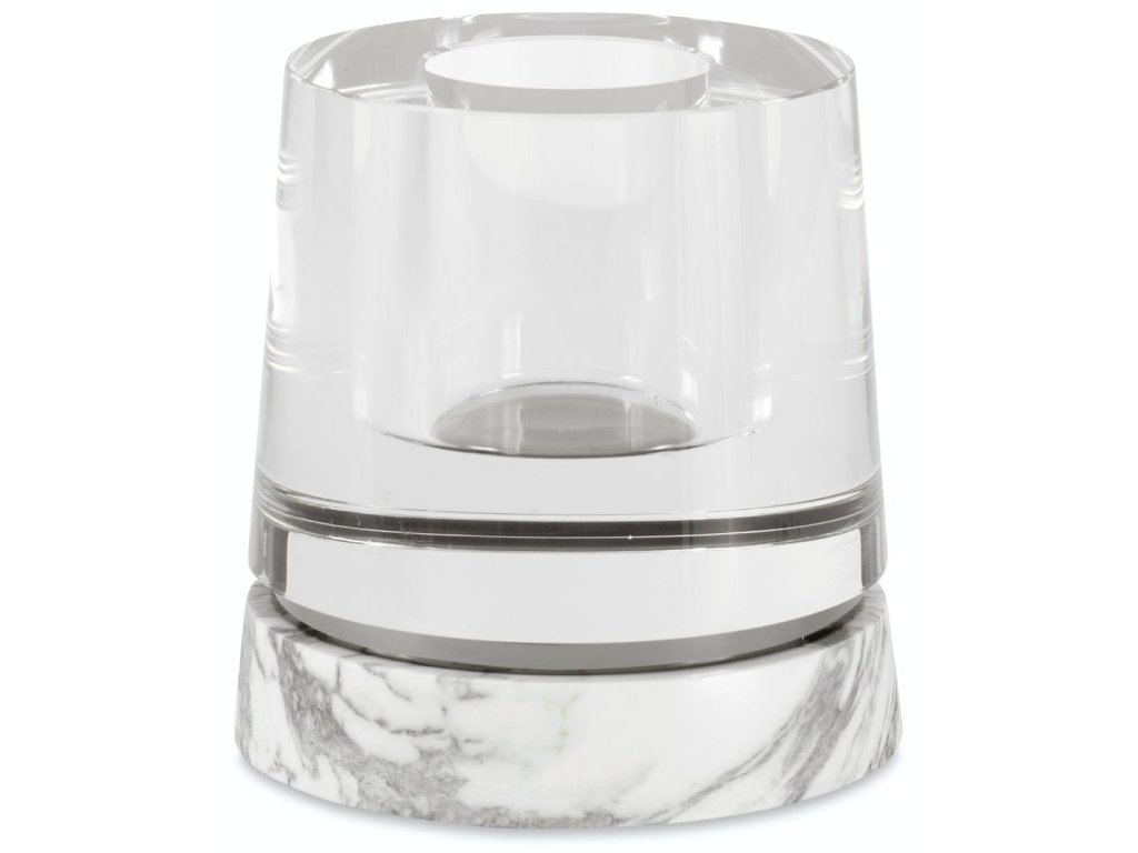 Optic Candleholder/Vase - Marble - main image