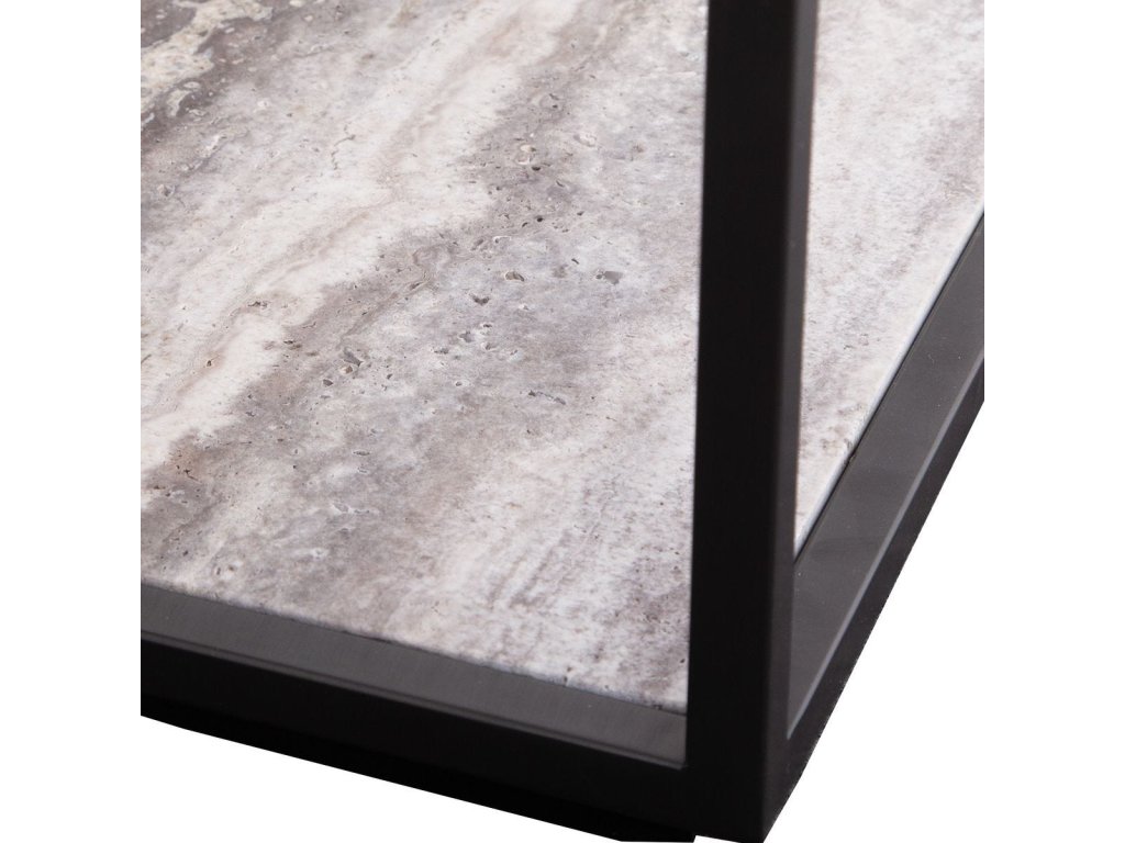 Floating Plane Etagere - Travertine/Bronze - image 4