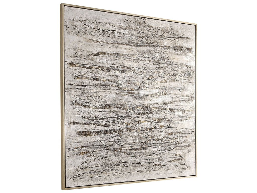 Scribbles Hand Painted Canvas - image 2