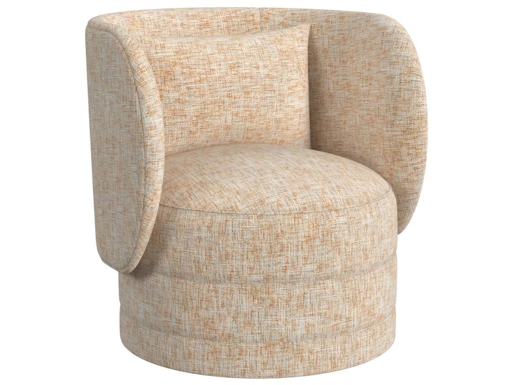 Sanctuary Swivel Chair - Thatched Butterscotch - image 2