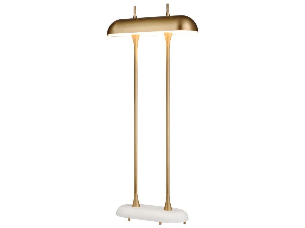 Papyrus Buffet Lamp - White Marble - image 4