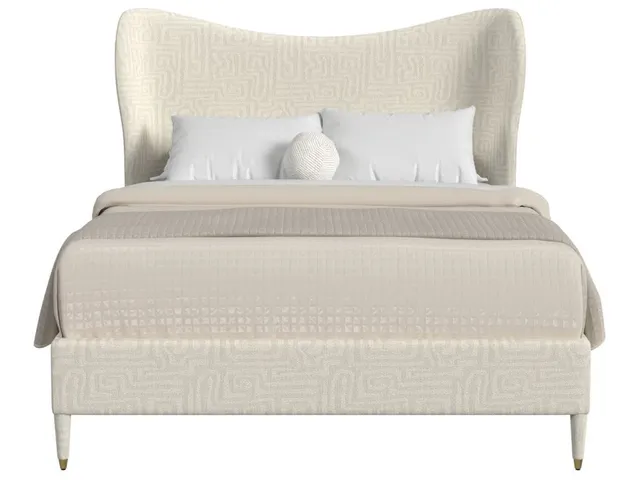 Cocoon Bed, Queen - Maze Oyster, 2 Cartons
