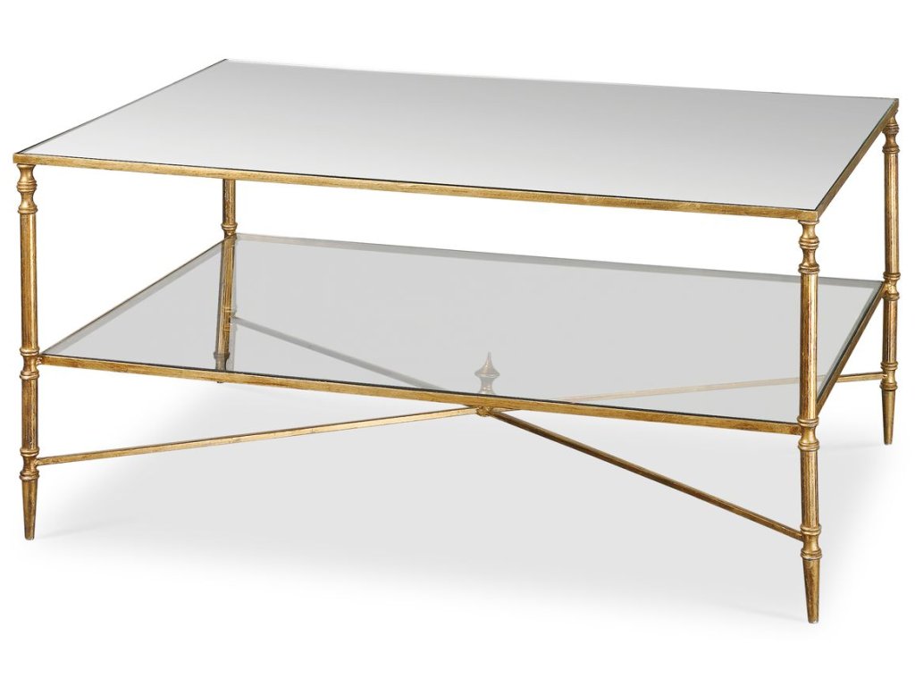 Henzler Coffee Table, Gold - main image