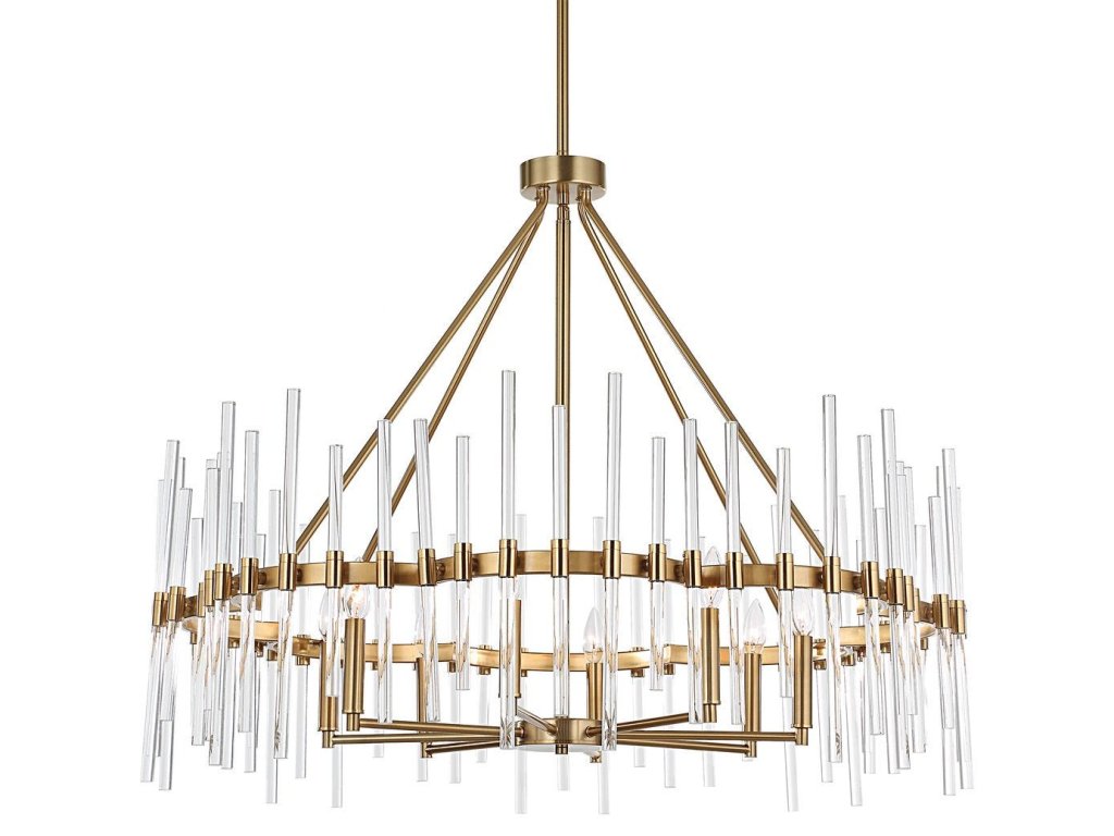 Crystal Stick, 8 Lt Chandelier - image 9