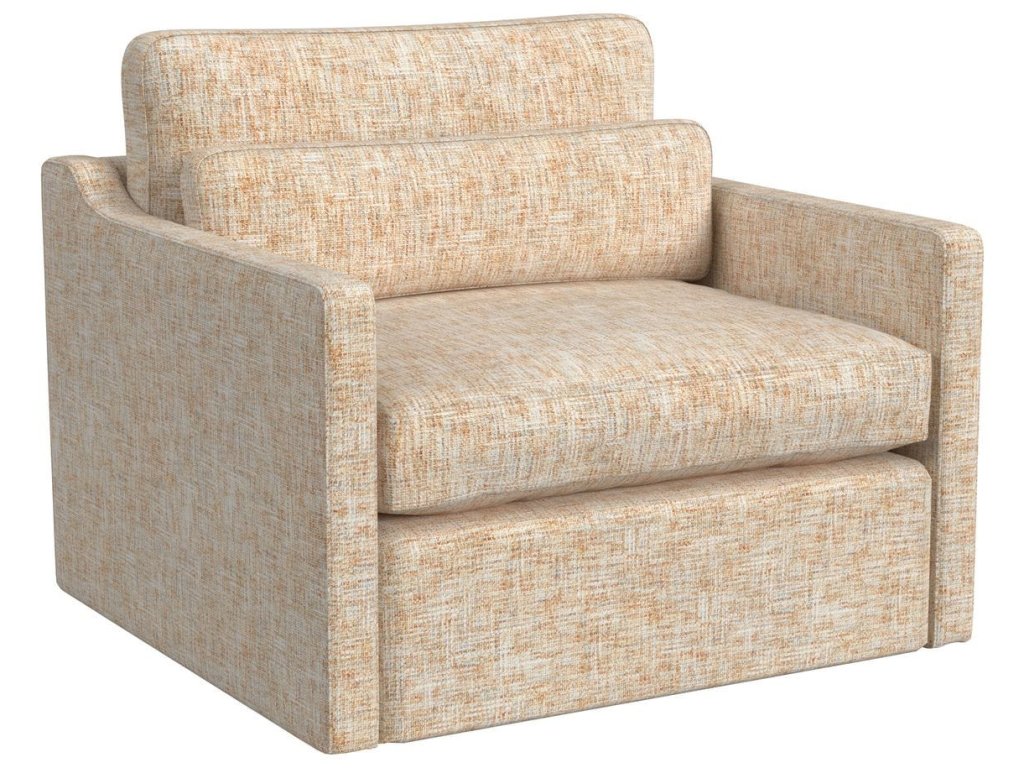 Slope Swivel Chair-And-A-Half - Thatched Butterscotch - image 1