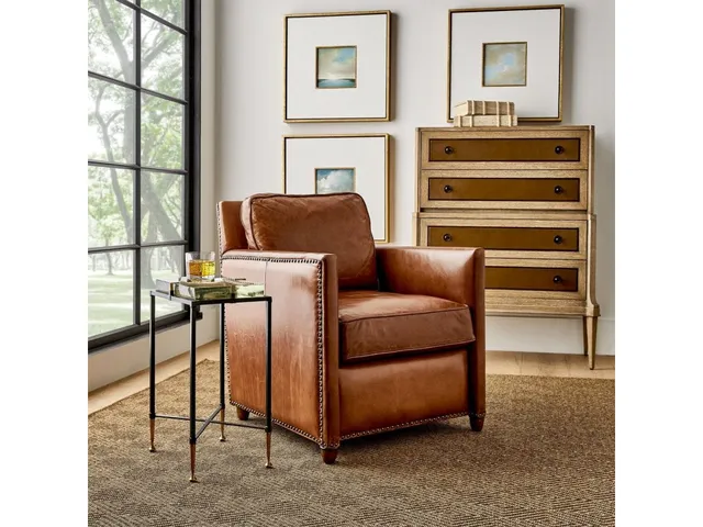Roosevelt Club Chair - Cognac