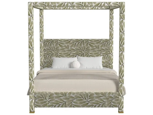 Hibernate Canopy Bed, King - Hedge Green , 2 Cartons