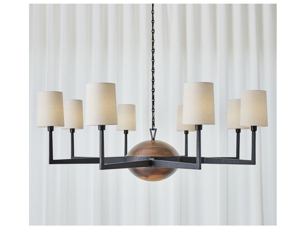 Open Arms, 8 Lt Chandelier - image 1