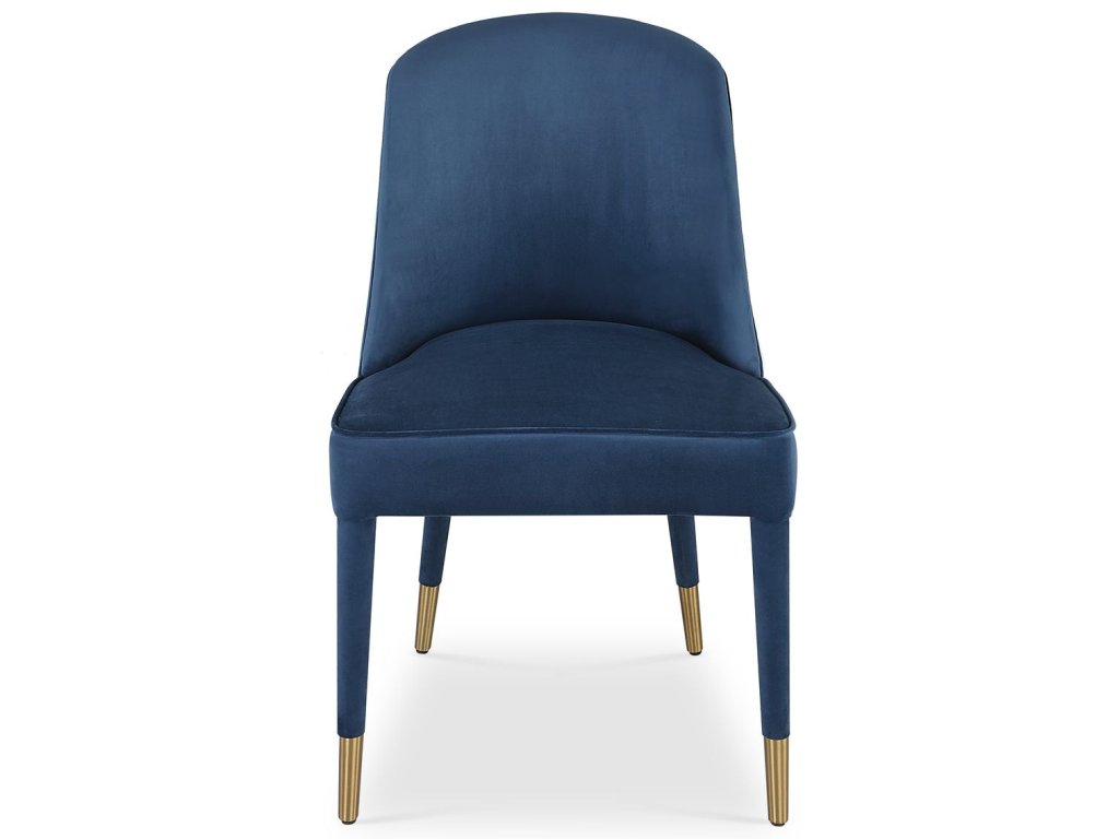 Brie Armless Chair, Sapphire, 2 Per Box, Priced Each - main image