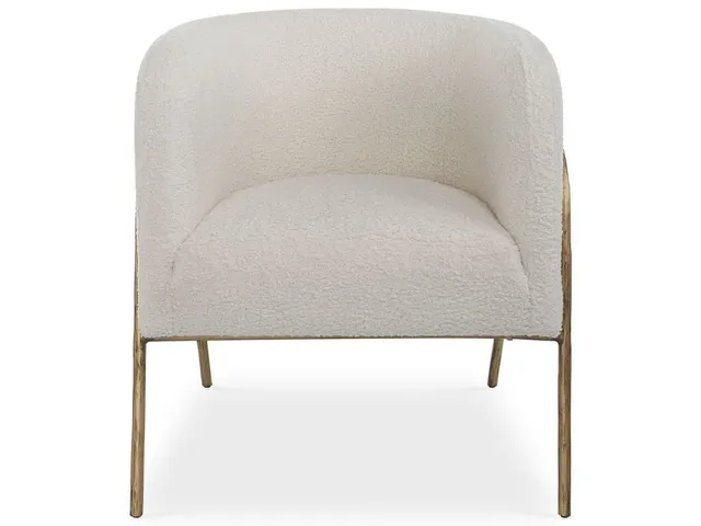Jacobsen Accent Chair, Natural Shearling