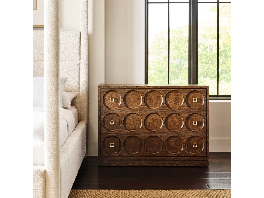 Roundabout 3 Drawer Chest - Cocoa Brown - image 1