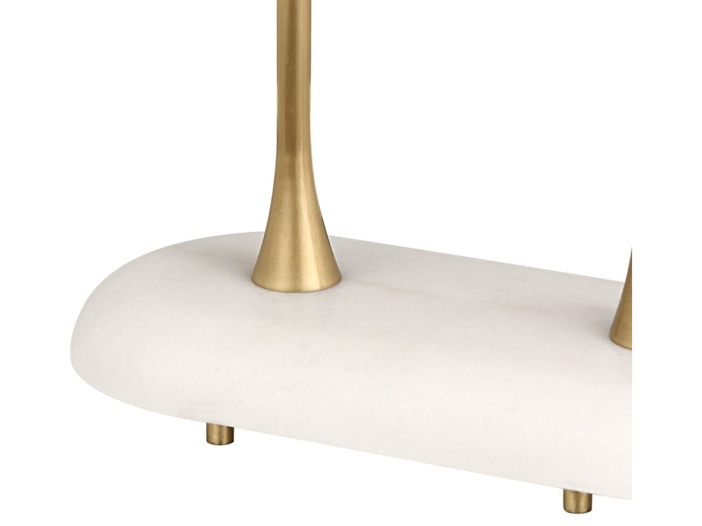 Papyrus Buffet Lamp - White Marble - image 8