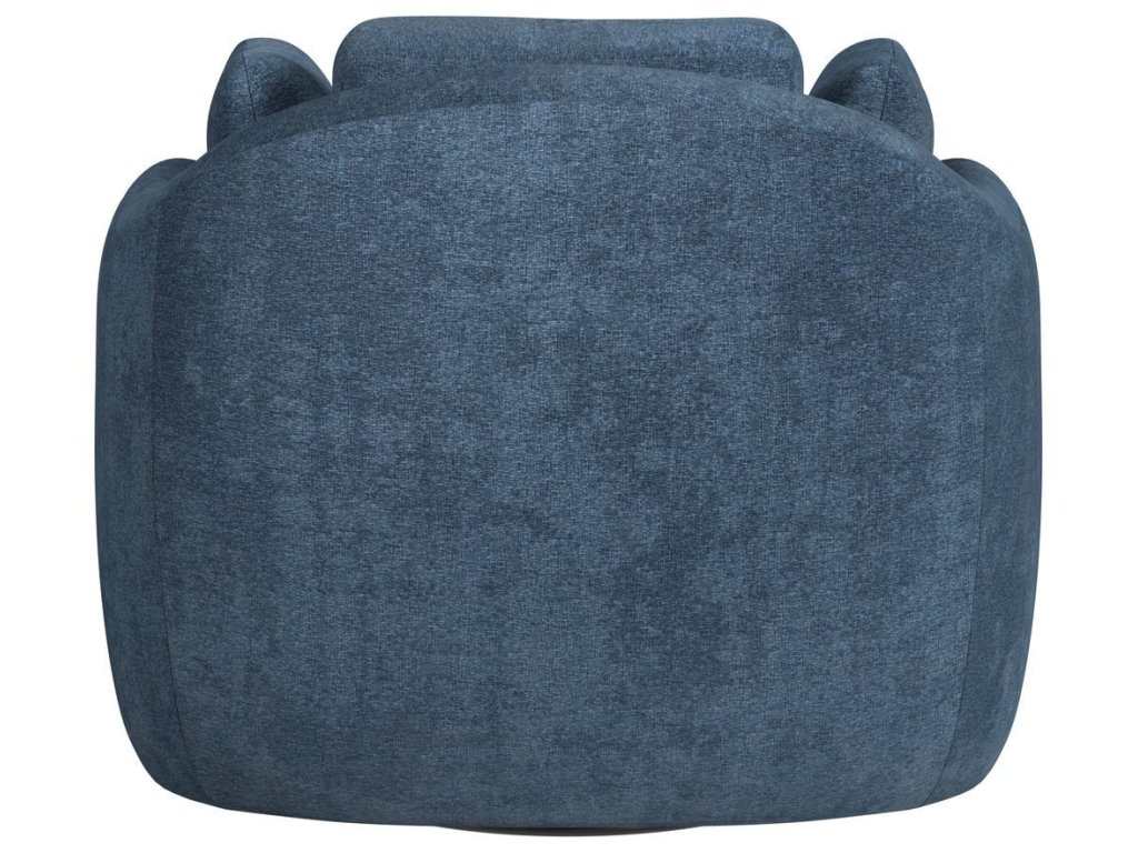 Scoop And A Half Swivel Chair - Lux Peacock - image 3