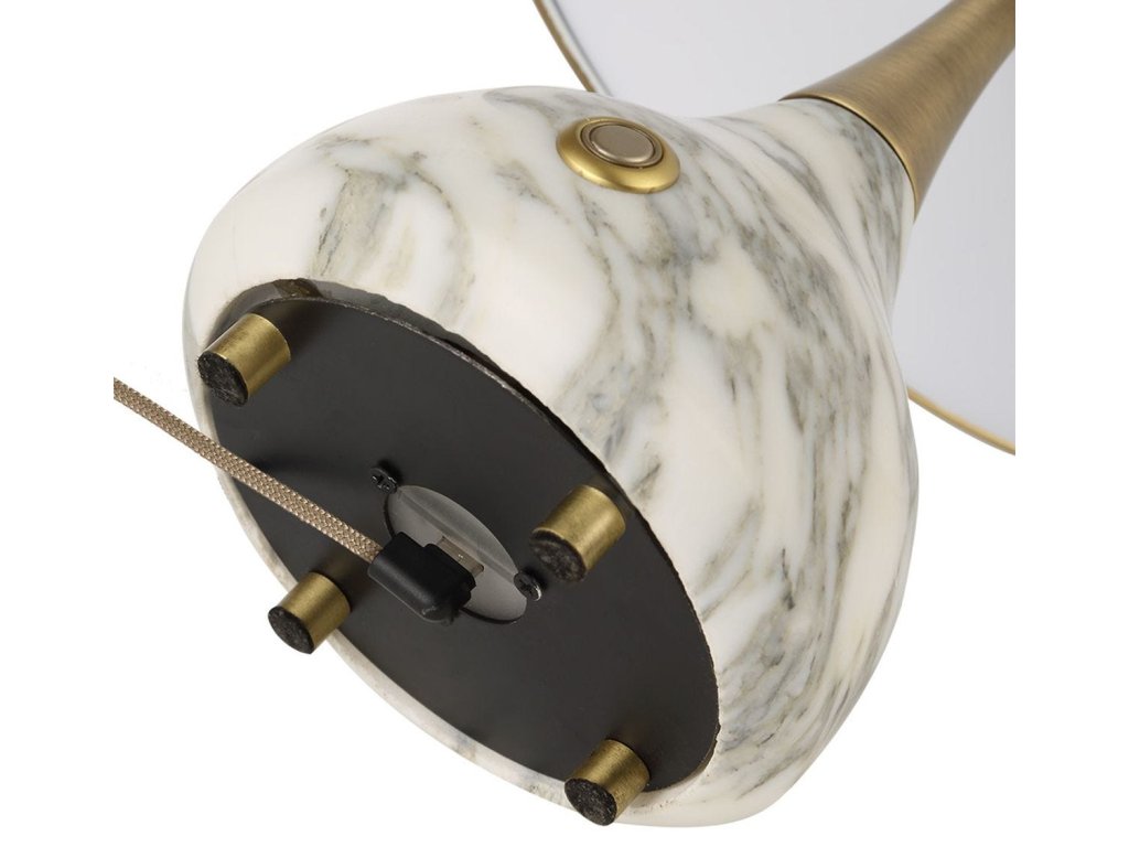 Kiss Rechargeable Mini Lamp - Arabescato Marble - image 7