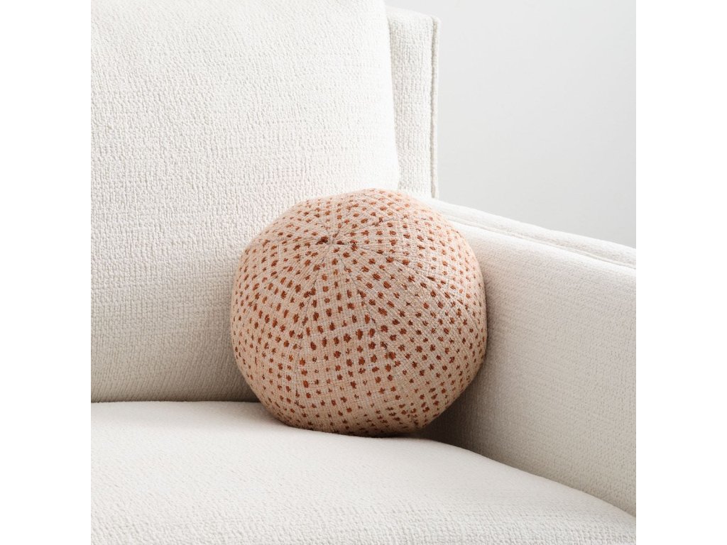 Ball Bearing Pillow - Dotted Peach - image 2
