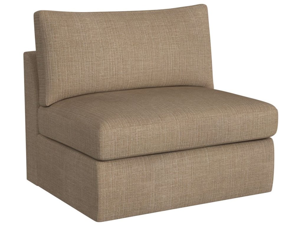 Great Plains Sofa, Armless - Lush Tawny - image 2