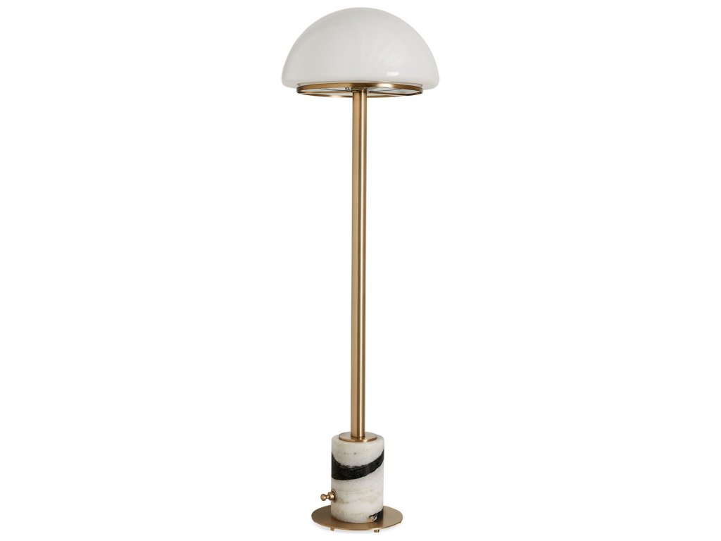 Mushroom Buffet Lamp - Panda Marble - image 3