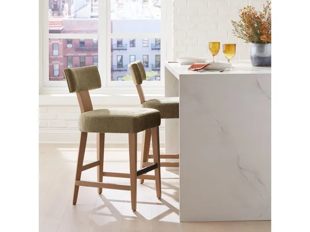 Elysian Counter Stool, Moss - Alternative View