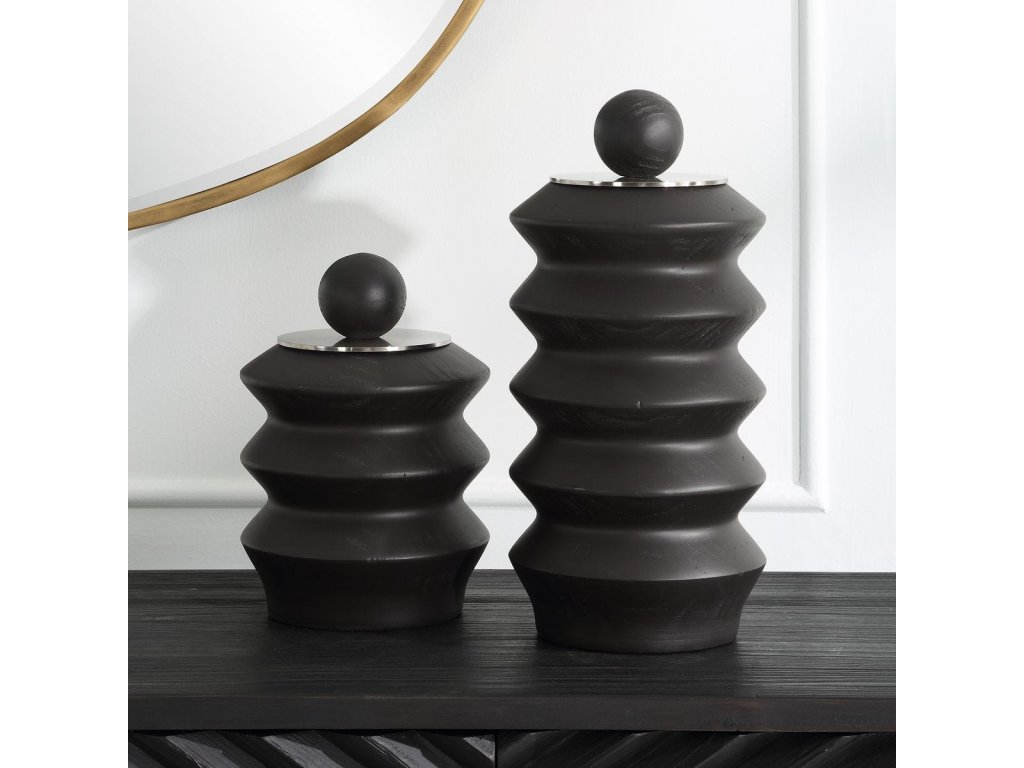 Accordion Containers, S/2 - image 1