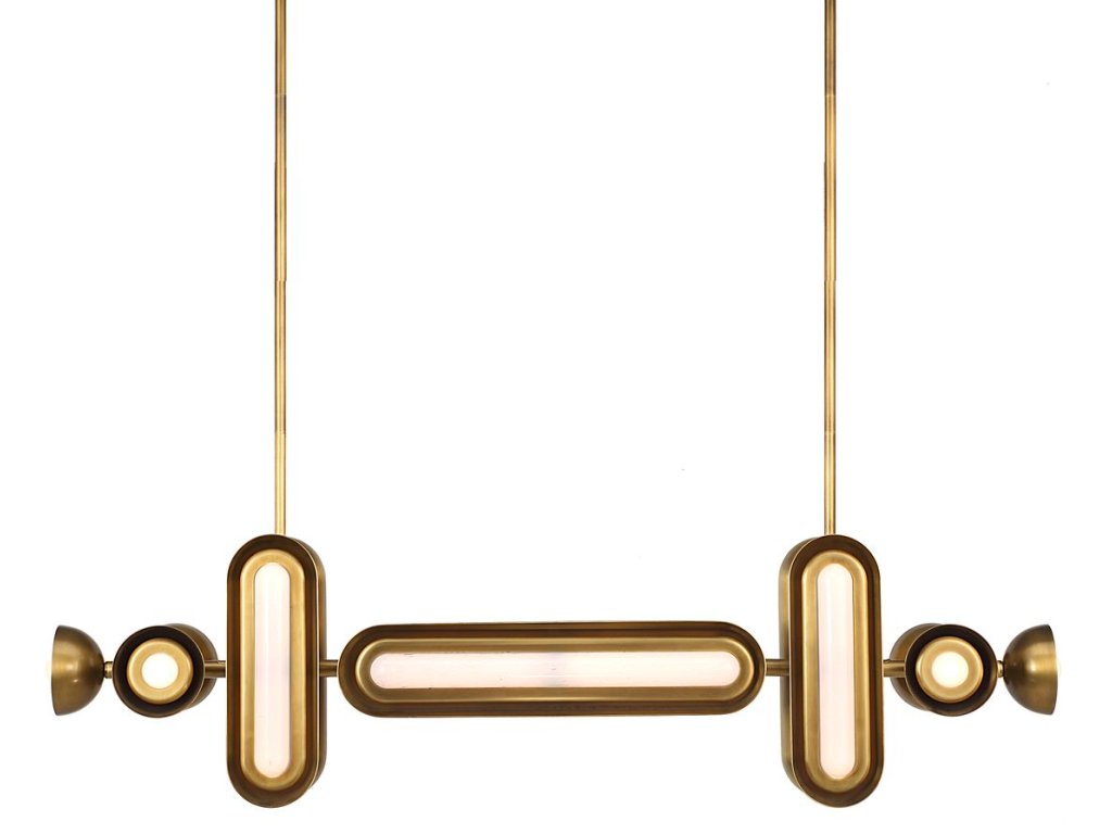 Dot Dash, 12 Lt Pendant - main image