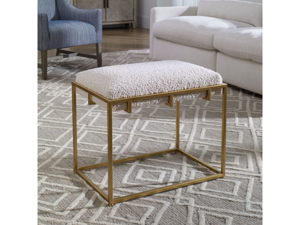 Paradox Small Bench, Gold - image 1
