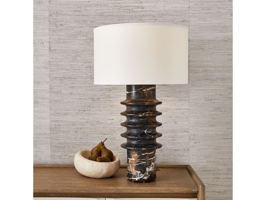 Ring Around Table Lamp - Michelangelo Marble - image 1